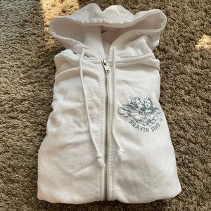 Heaven Scent Brandy Melville Zip Up Hoodie